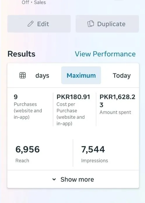 Performance Ads