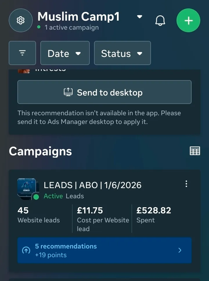Meta Ads dashboard 4